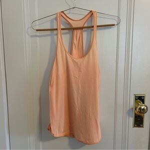 Lulu Orange Racerback Tank Top